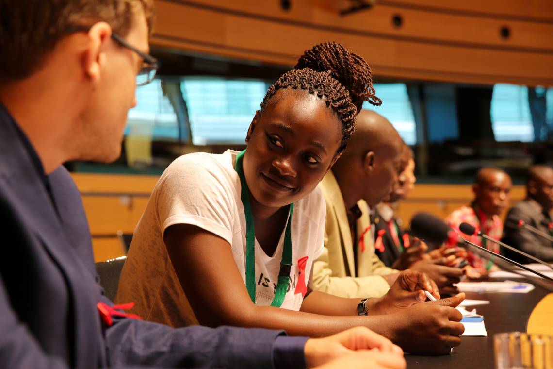 Lors de l&#039;ouverture du Parlement francophone des jeunes à Luxembourg, le jeudi 06 juillet 2017.